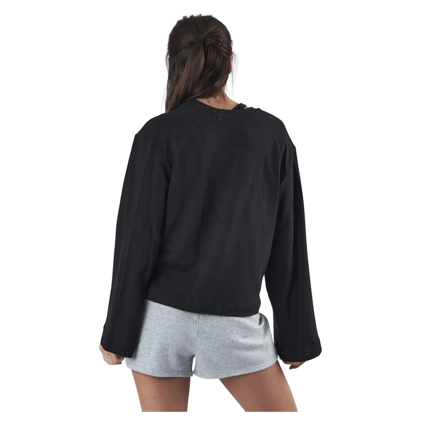 L/S Crew Neck Black
