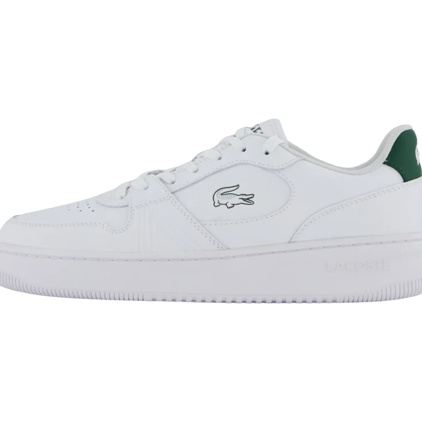 L001 Set Leather Wht/dk Grn
