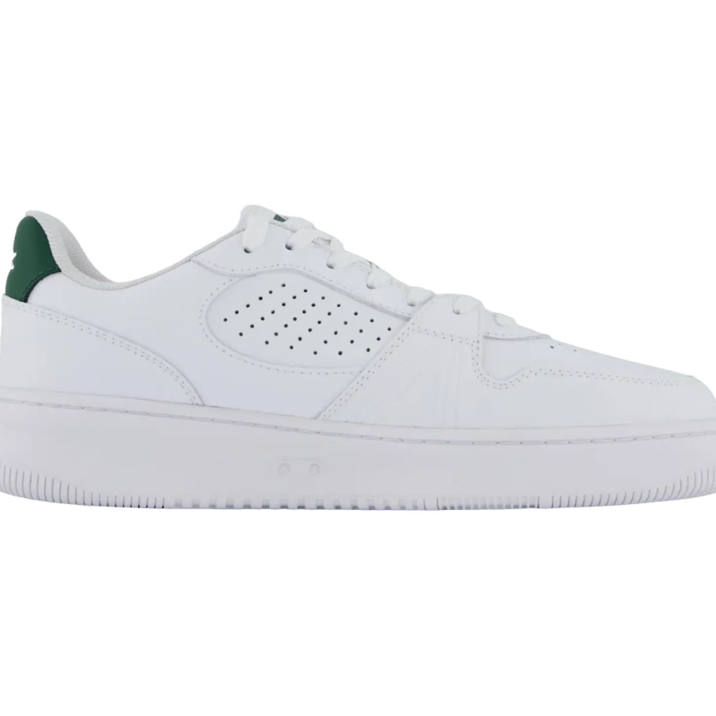 L001 Set Leather Wht/dk Grn