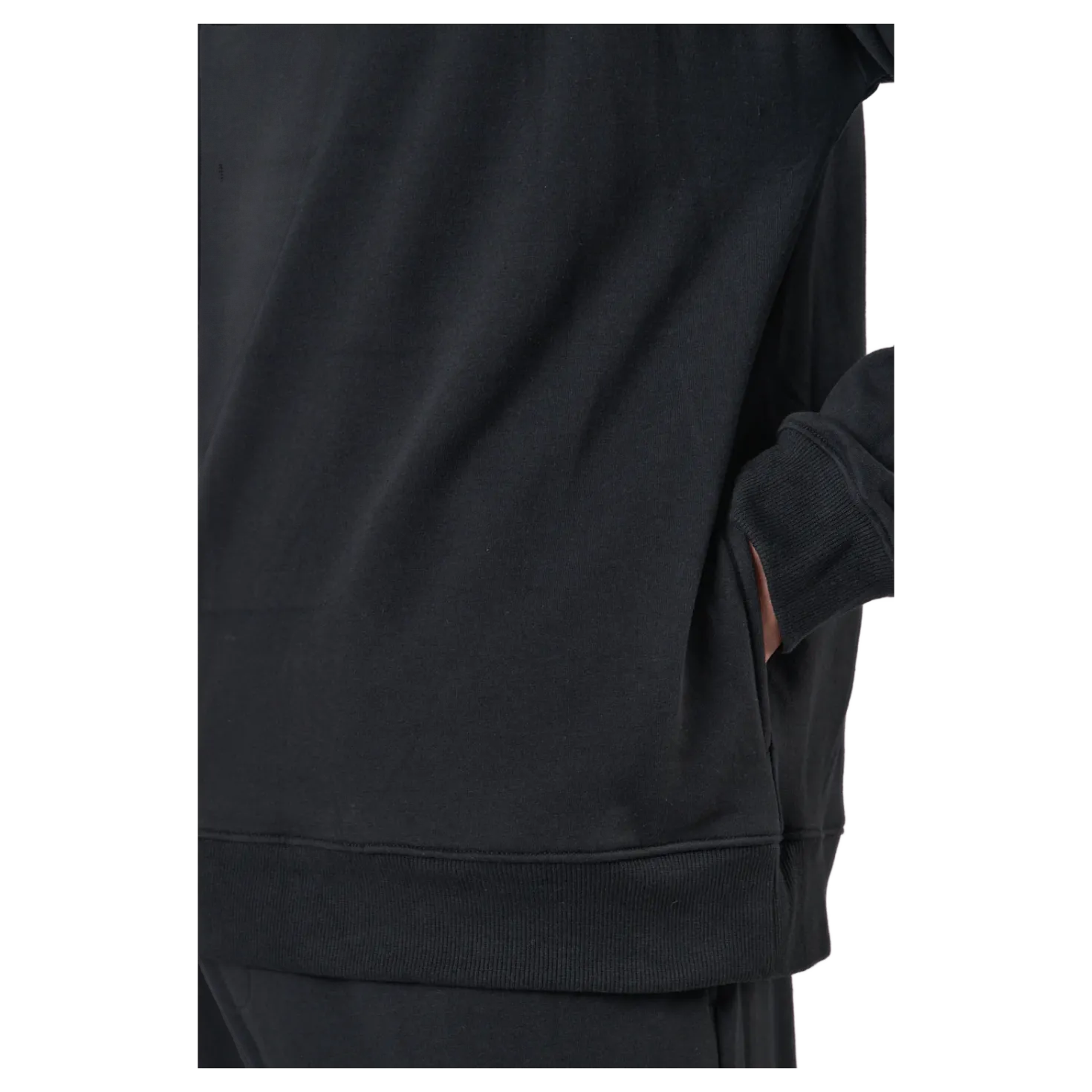 L/s Hoodie Black
