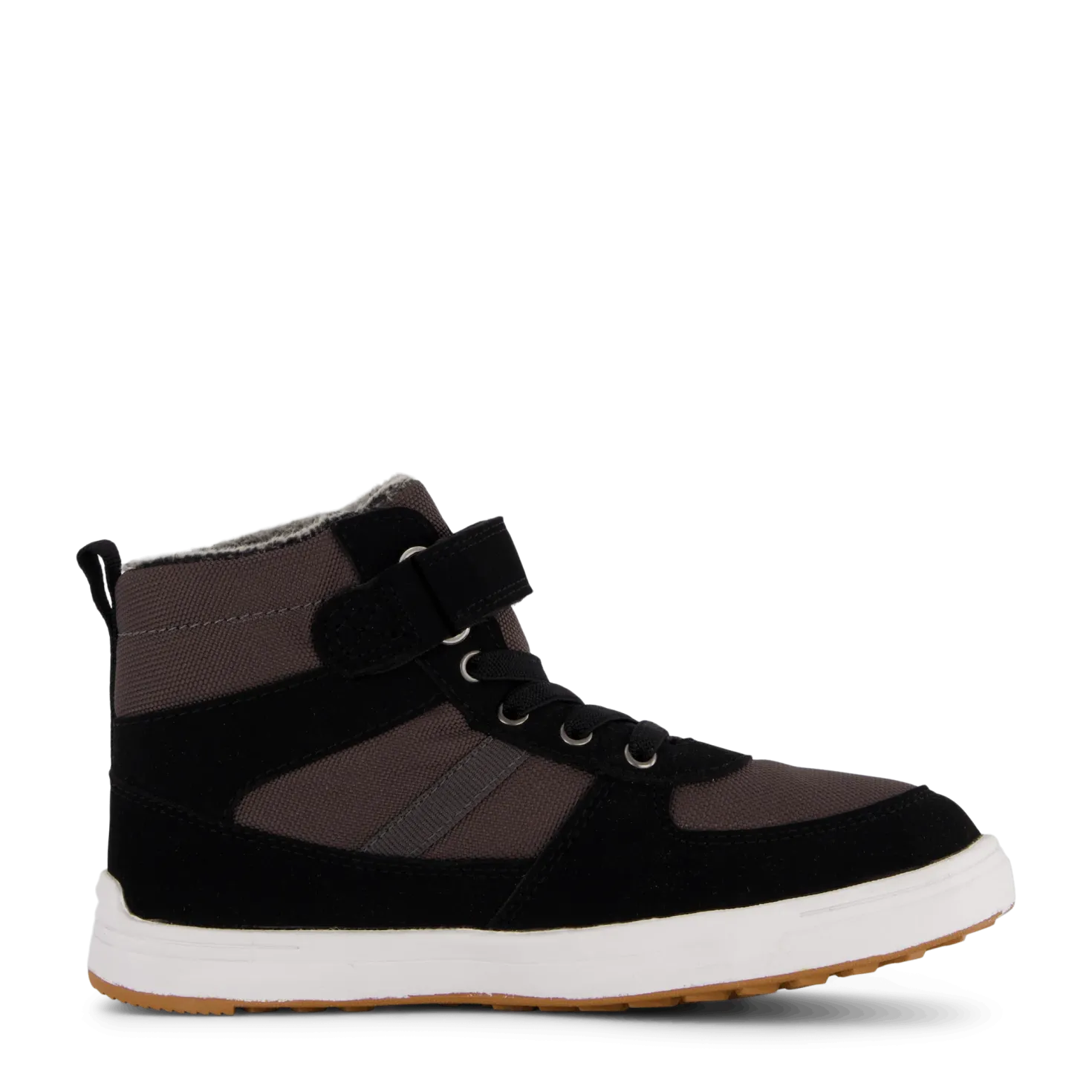 Lucas Mid WP Warm Jr Black/Charcoal