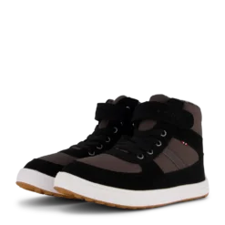 Lucas Mid WP Warm Jr Black/Charcoal