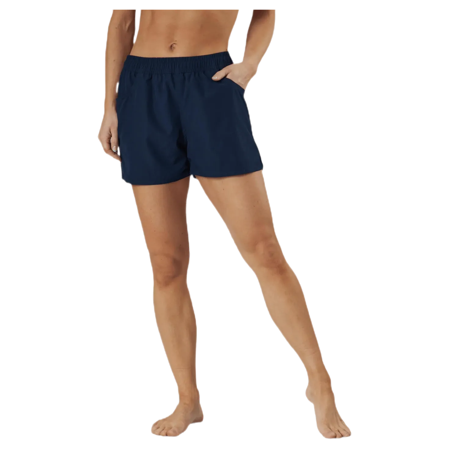 Lucca Solid Shorts Blue