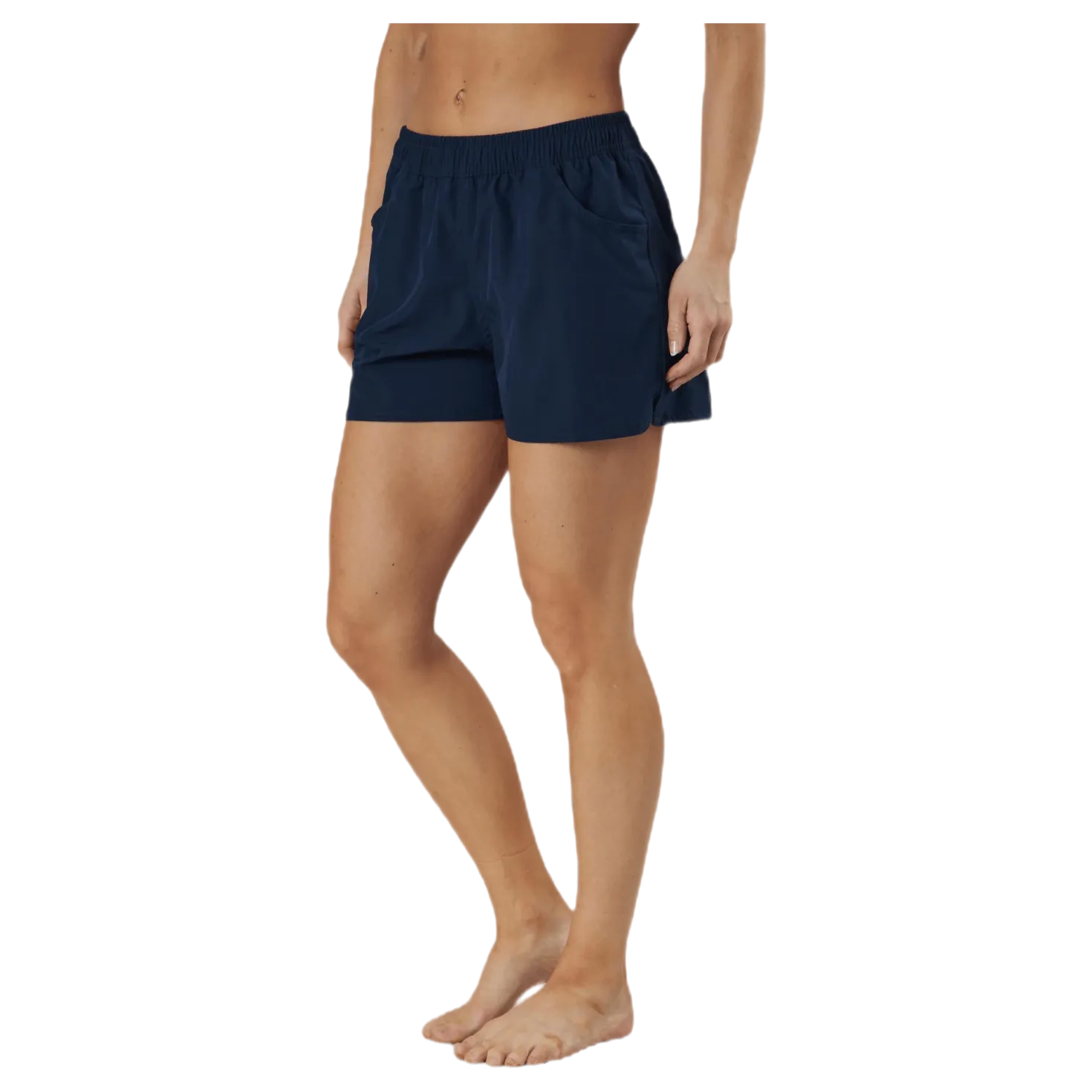 Lucca Solid Shorts Blue