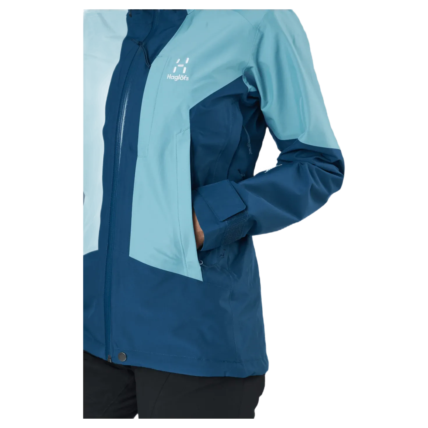 Lumi Jacket Women Dark Ocean/frost Blue
