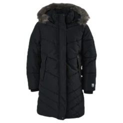 Mabecca Long Puffer Jacket Black