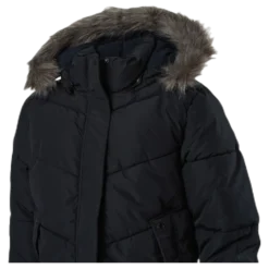 Mabecca Long Puffer Jacket Black