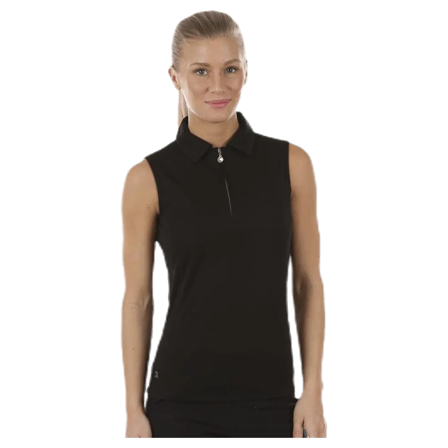 Macy S/L Polo Shirt Black