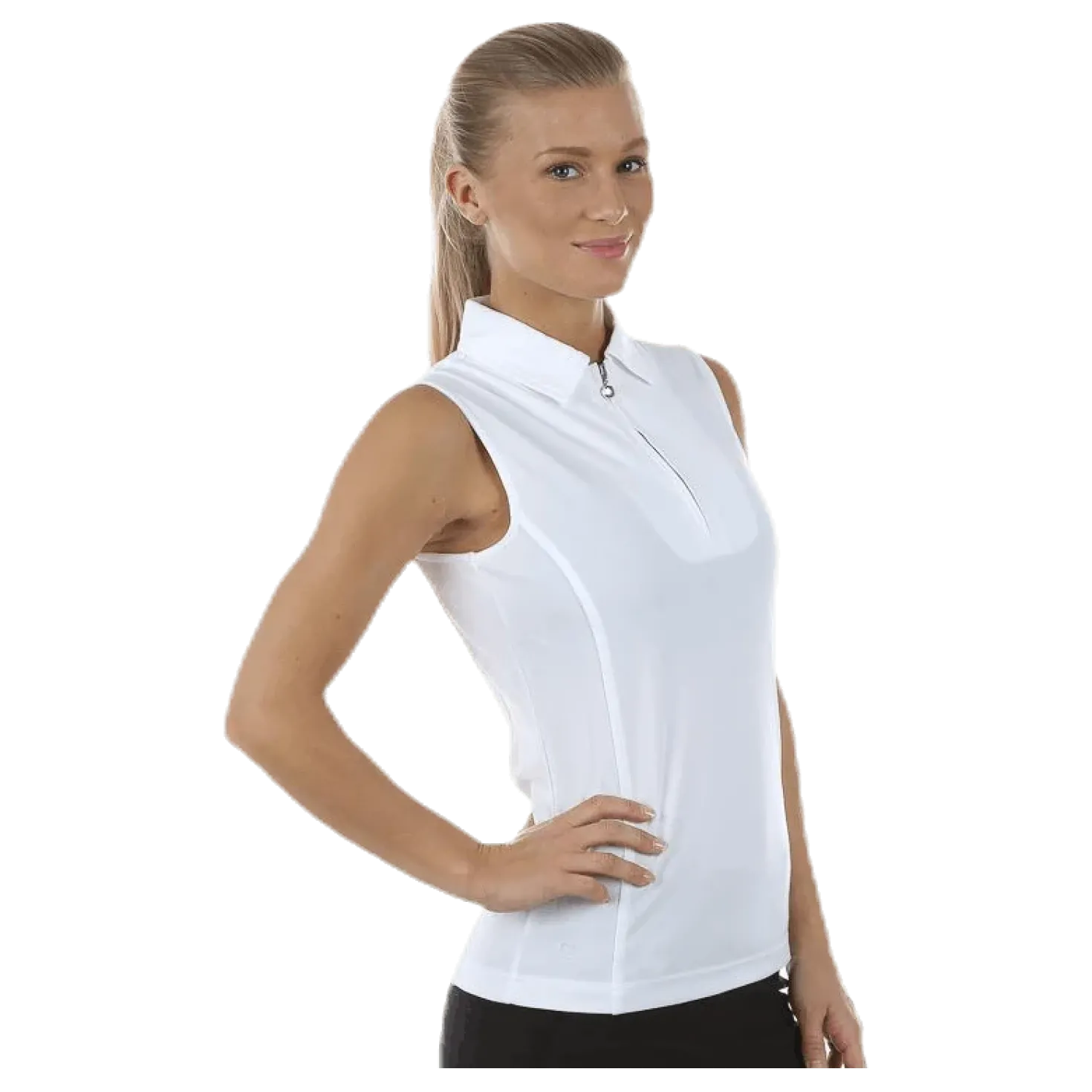 Macy S/L Polo Shirt White