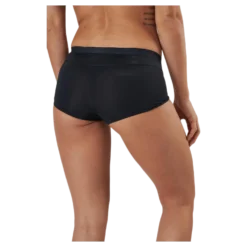 Maia Solid Minishorts Black