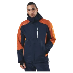 Maison 4-way Stretch Ski Jacket W-PRO 15000 Blue