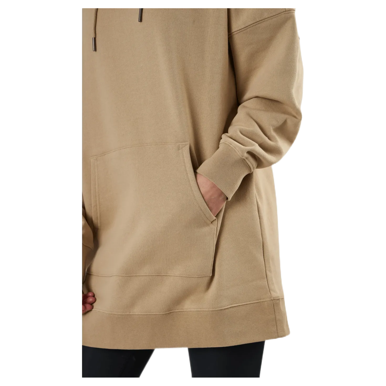 Majesty Oversized Hood Beige