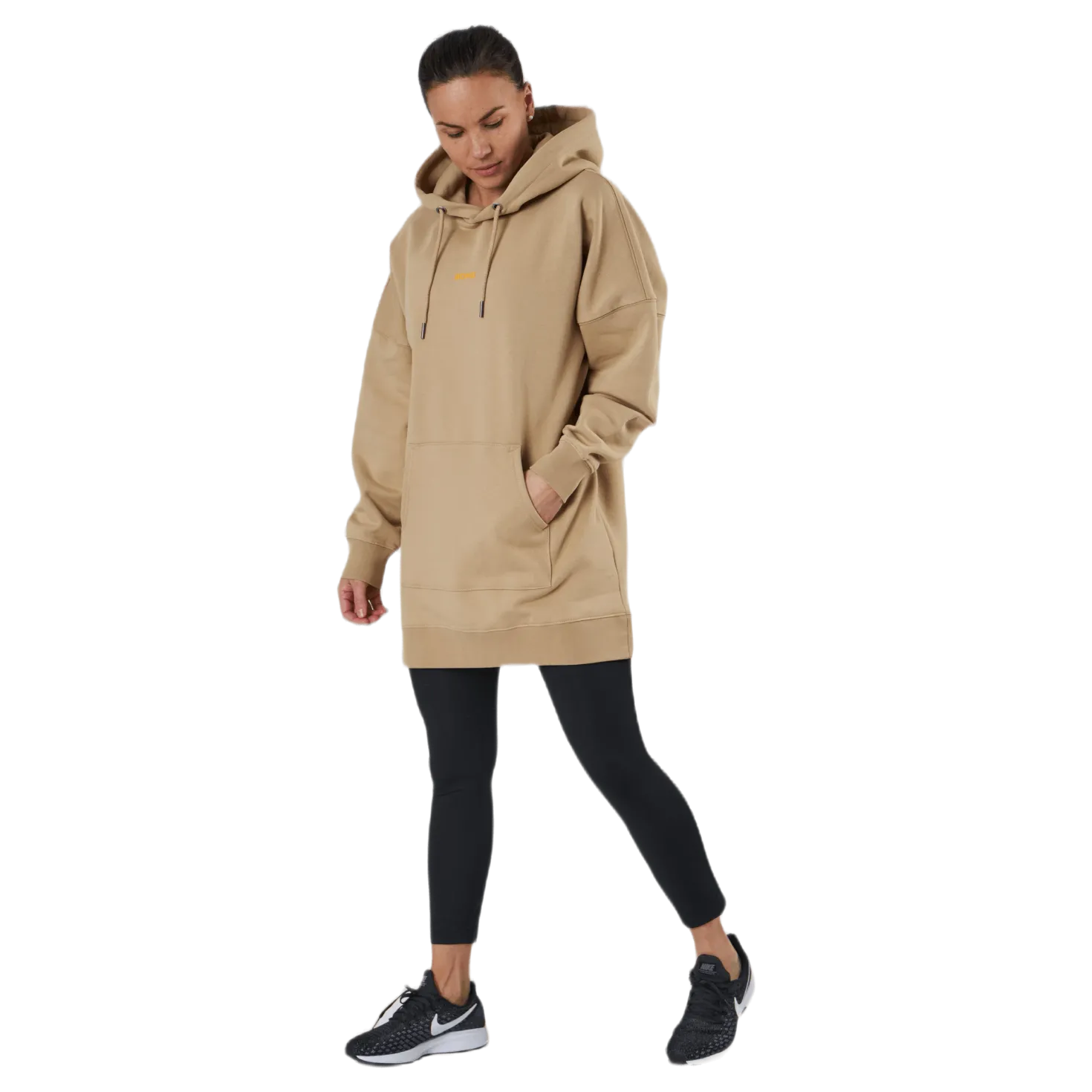 Majesty Oversized Hood Beige