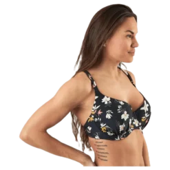 Malaga Padded Wire Bra Black