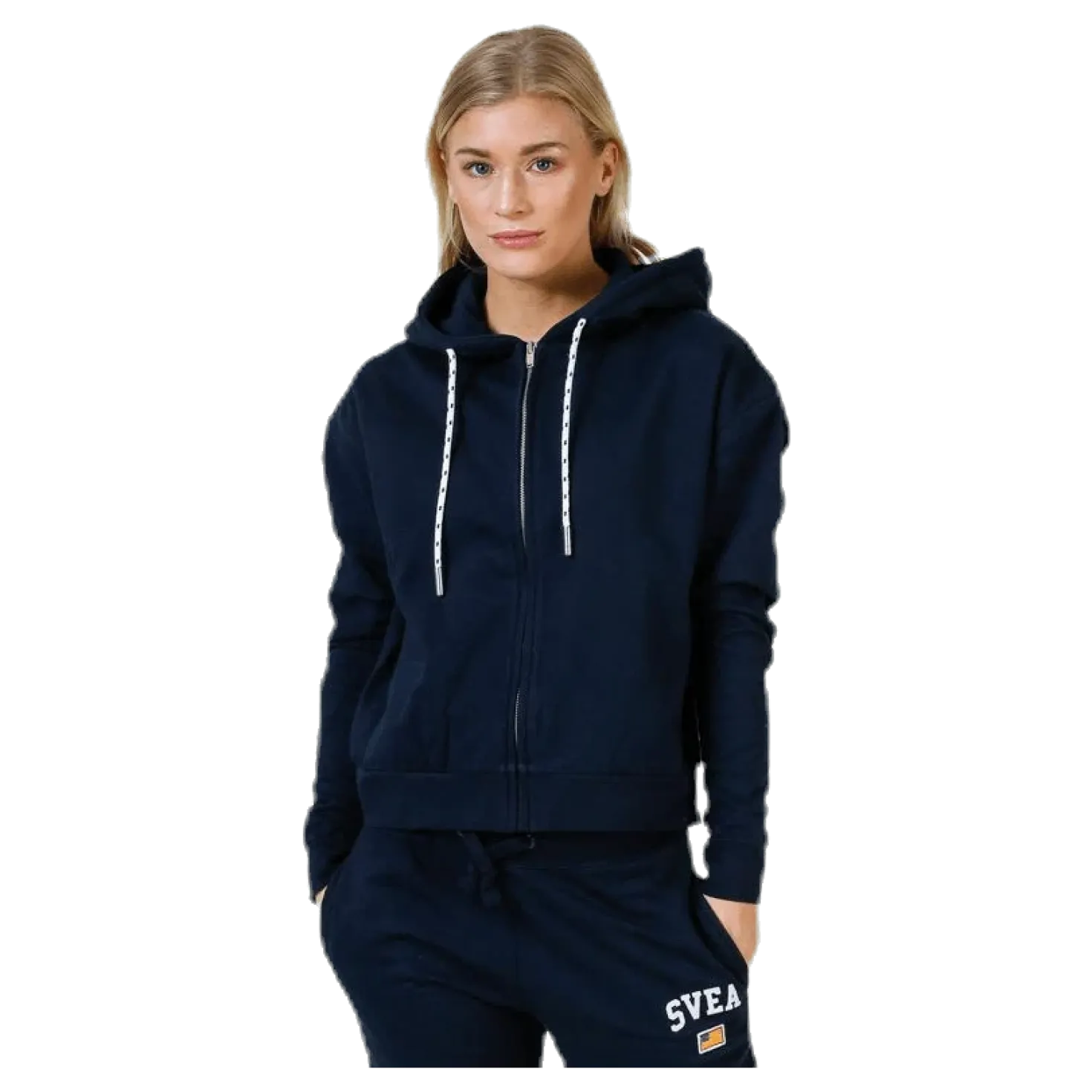 Malaga Zip Hood Blue