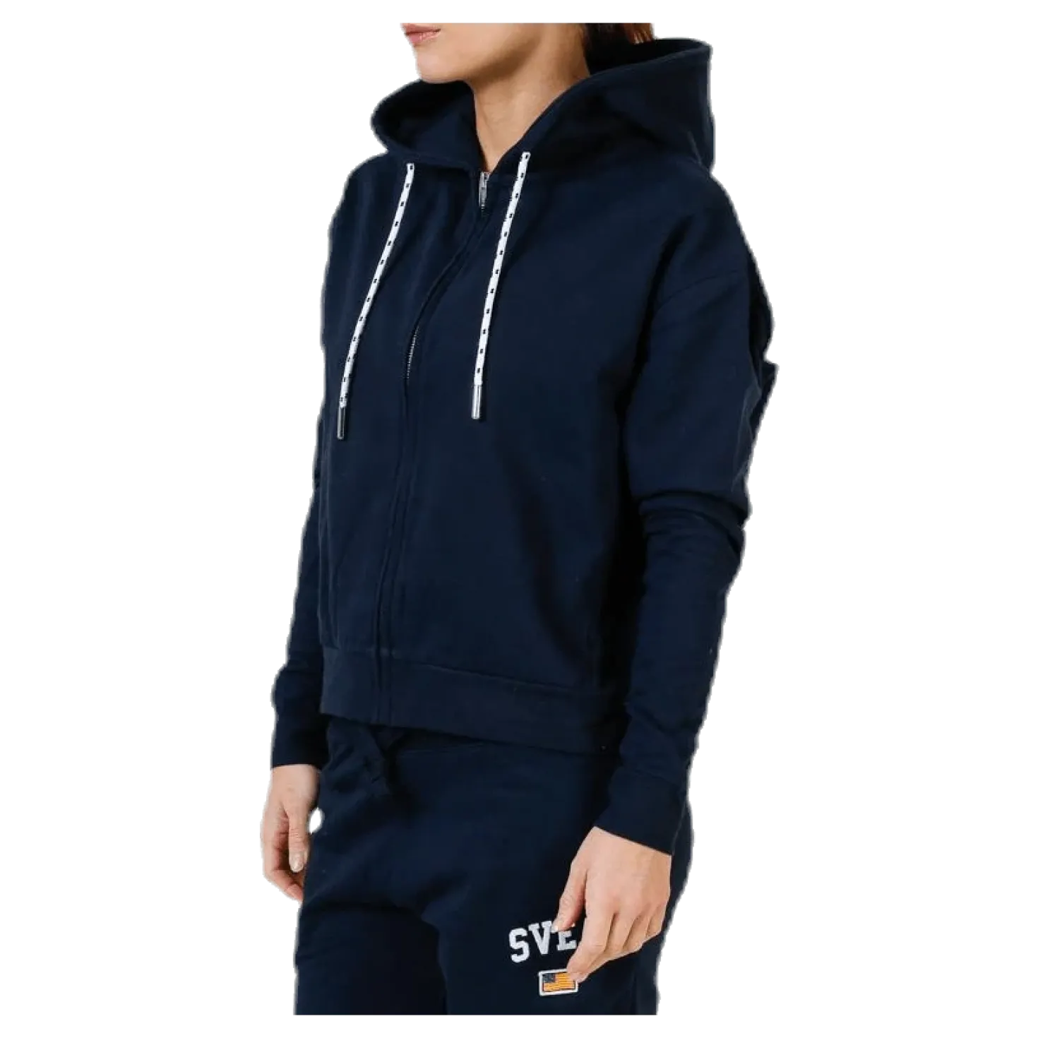 Malaga Zip Hood Blue