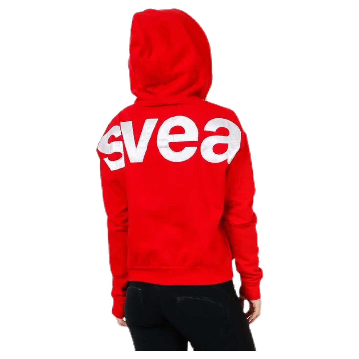 Malaga Zip Hood Red