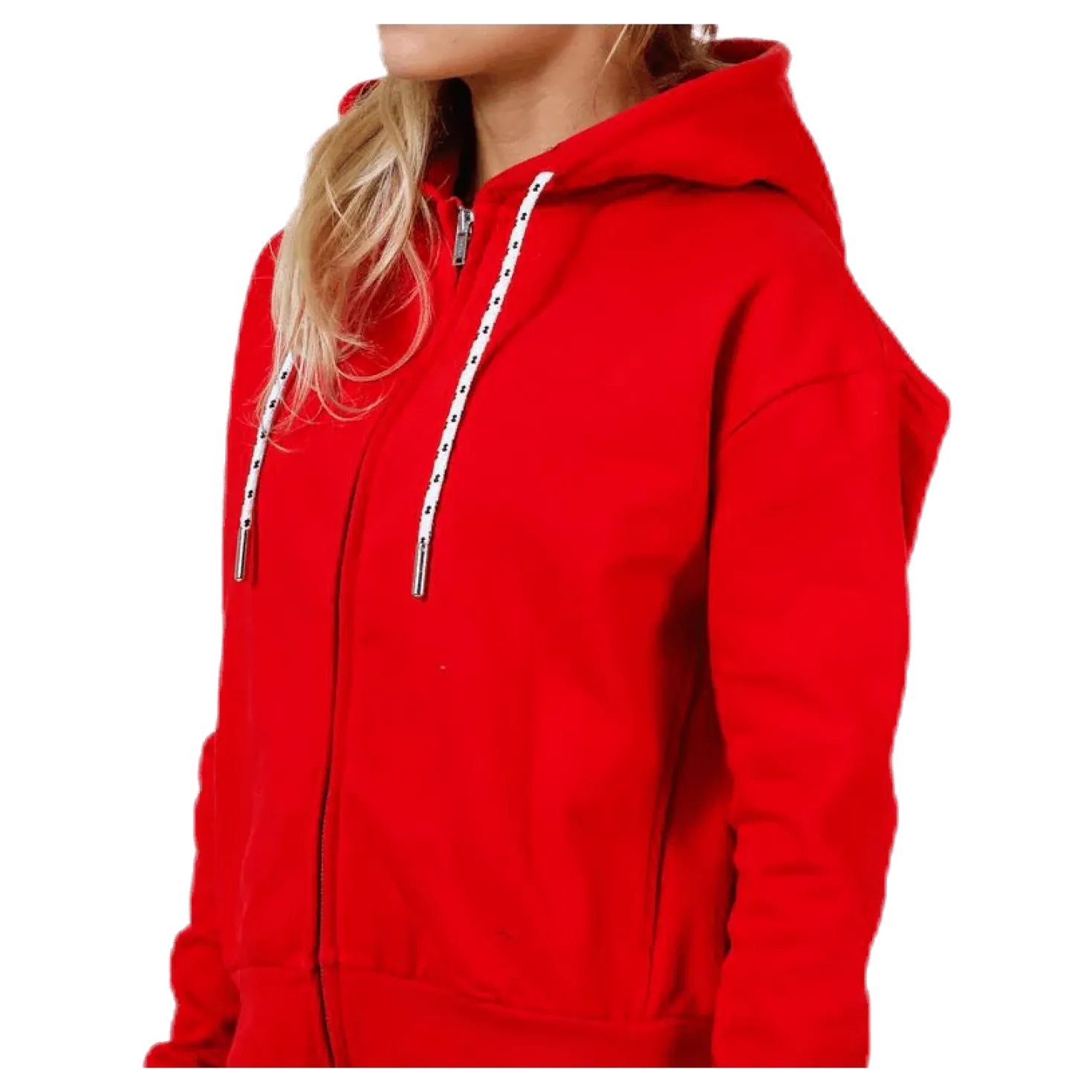 Malaga Zip Hood Red
