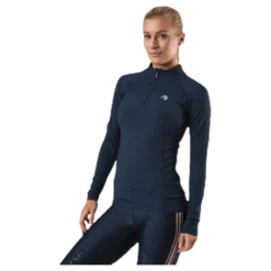 Malou Long Sleeve Tech Top Blue