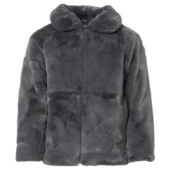Mamy Faux Fur Jacket Purple
