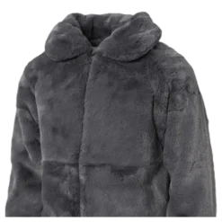 Mamy Faux Fur Jacket Purple