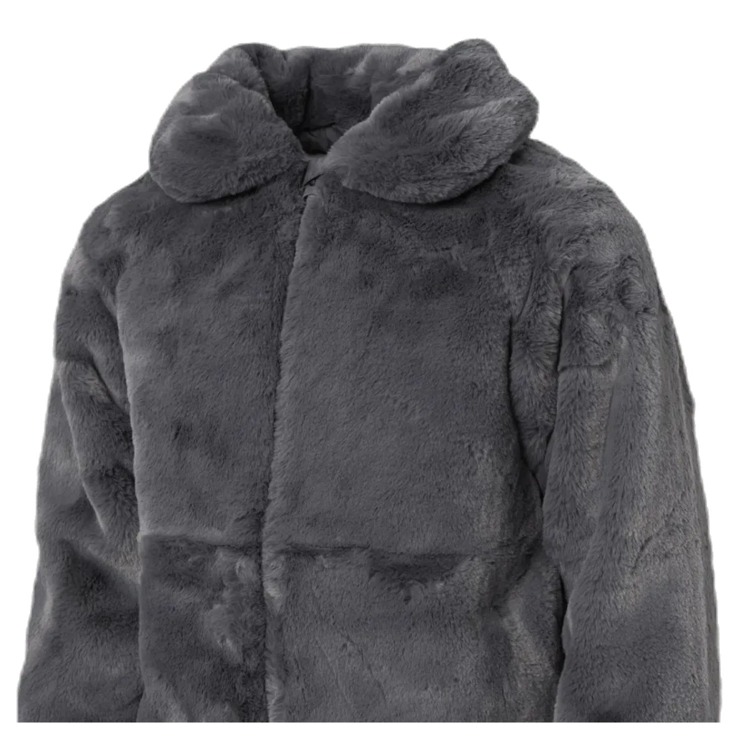 Mamy Faux Fur Jacket Purple