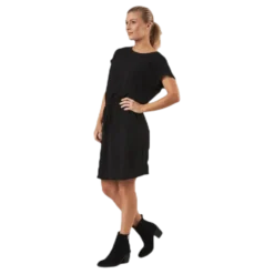 Mariana Myrina S/S Det Dress Wvn Black