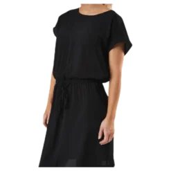 Mariana Myrina S/S Det Dress Wvn Black
