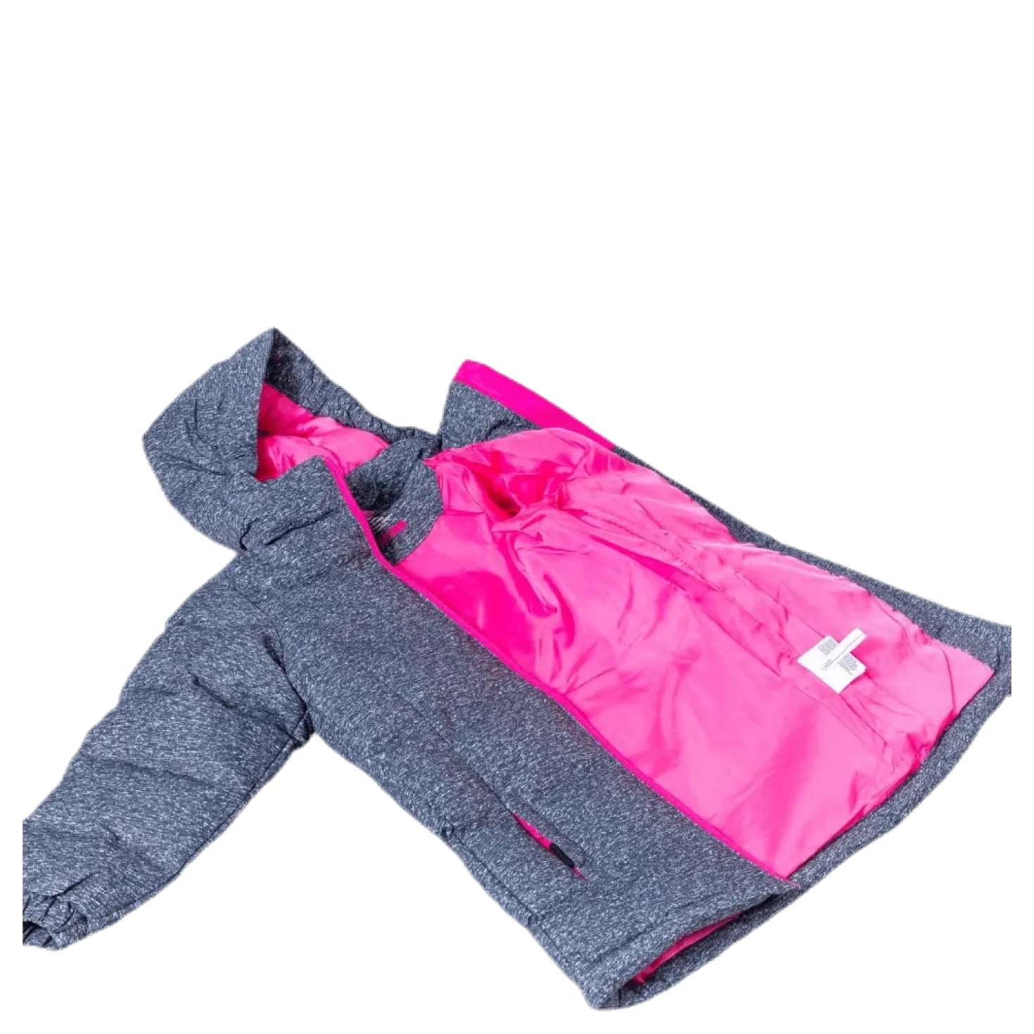 Mariel Girls Long Melange Pro-lite Jacket Pink