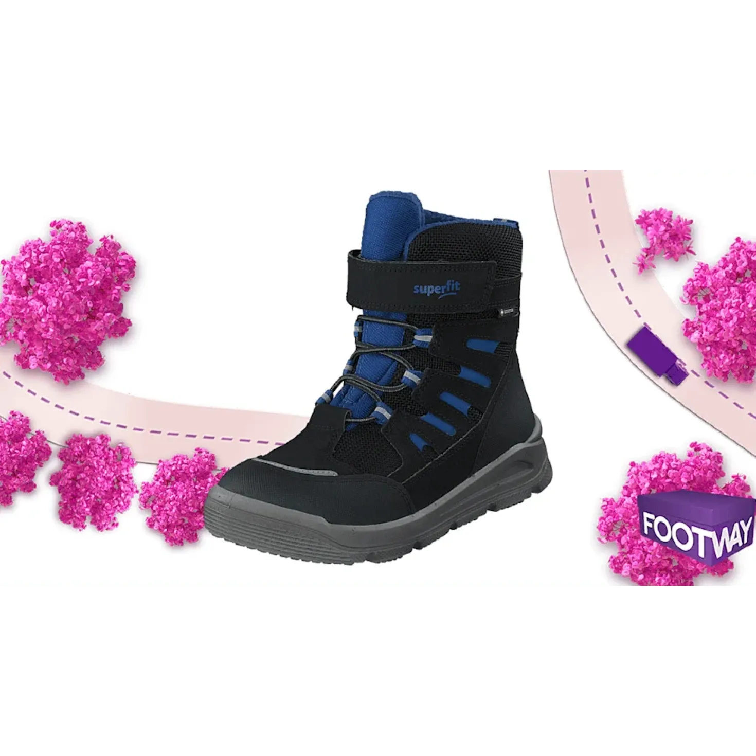 Mars Gore-tex Black/blue