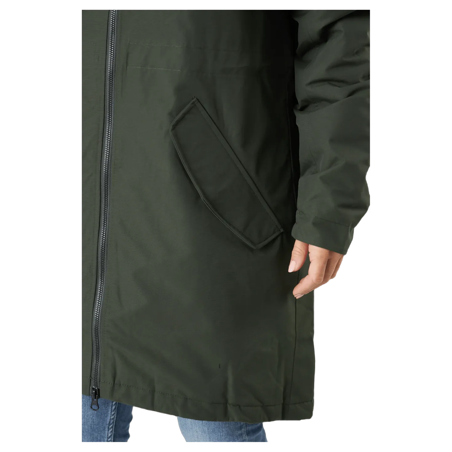Marta-lisa Wns Parka Green