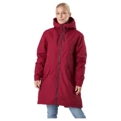 Marta-lisa Wns Parka Red