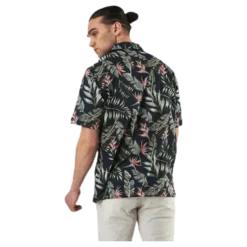 Marty Organic Shirt Ss Blue