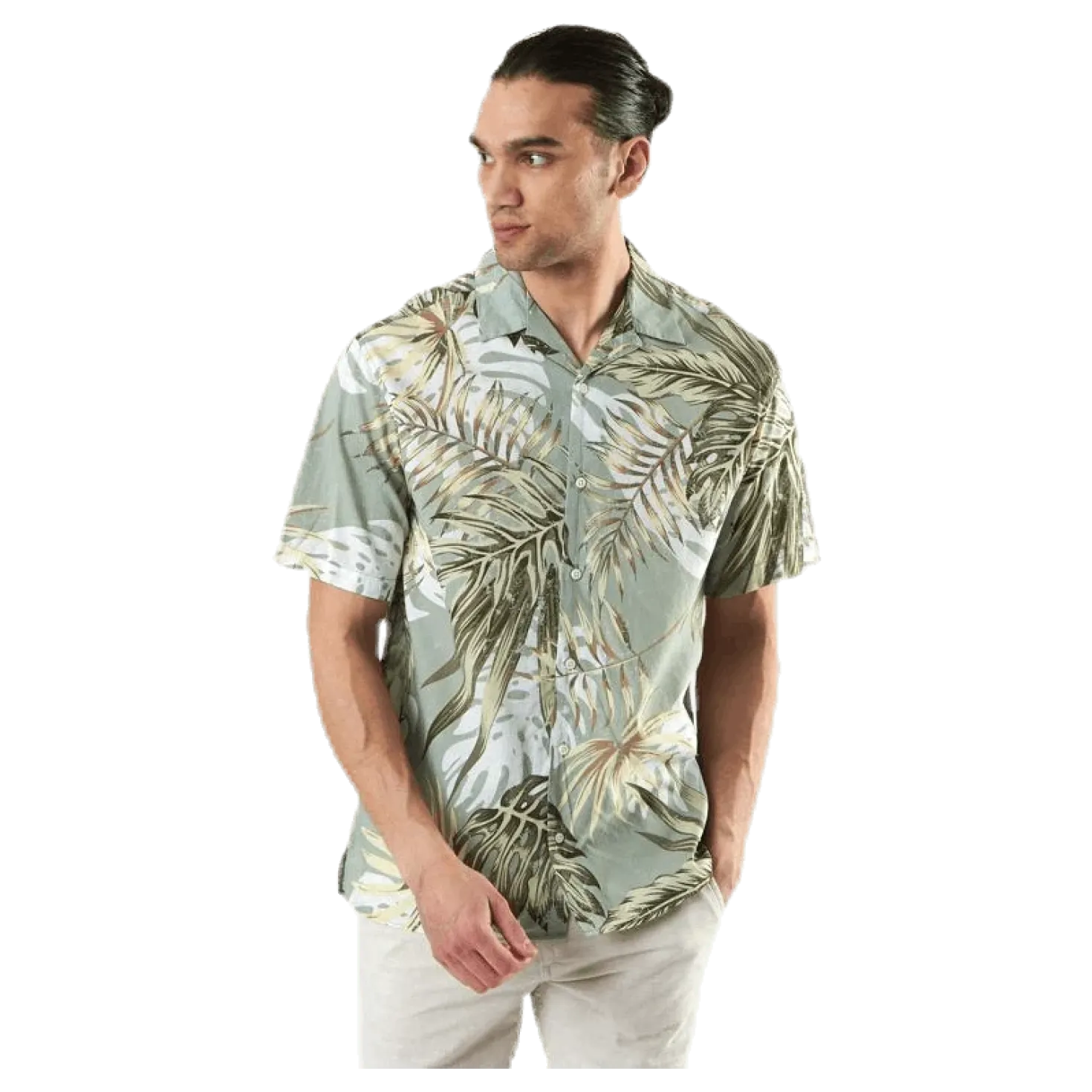 Marty Organic Shirt Ss Green