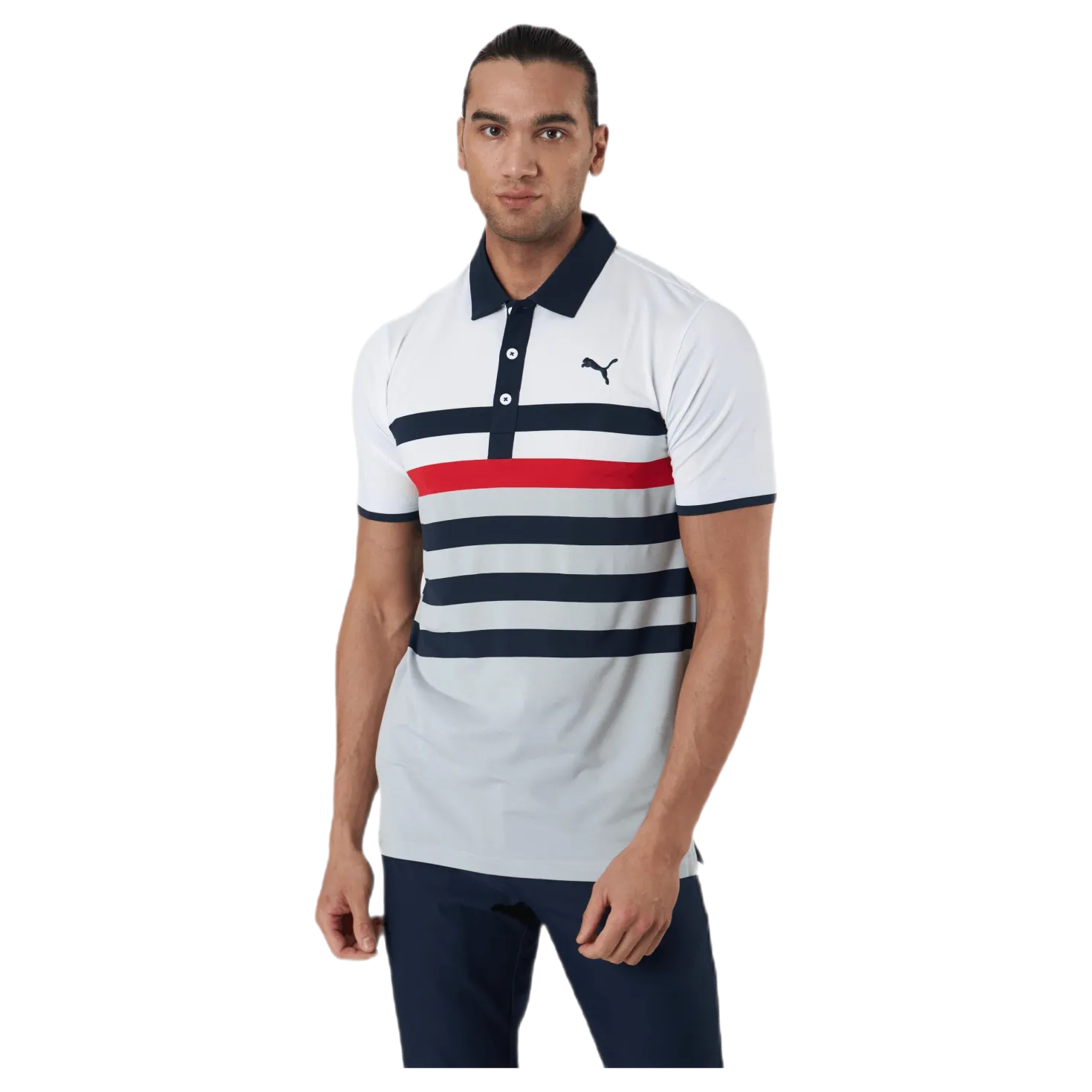 Mattr One Way Polo Blue