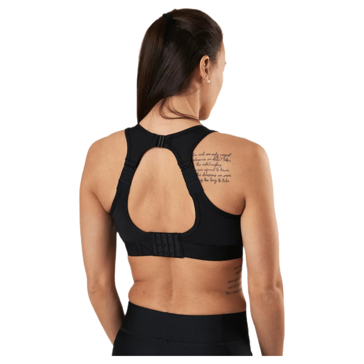 Max Support Bra Black