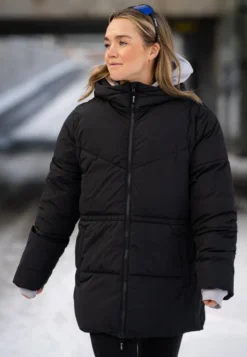 Maya Padded Hybrid Jacket Jet Black