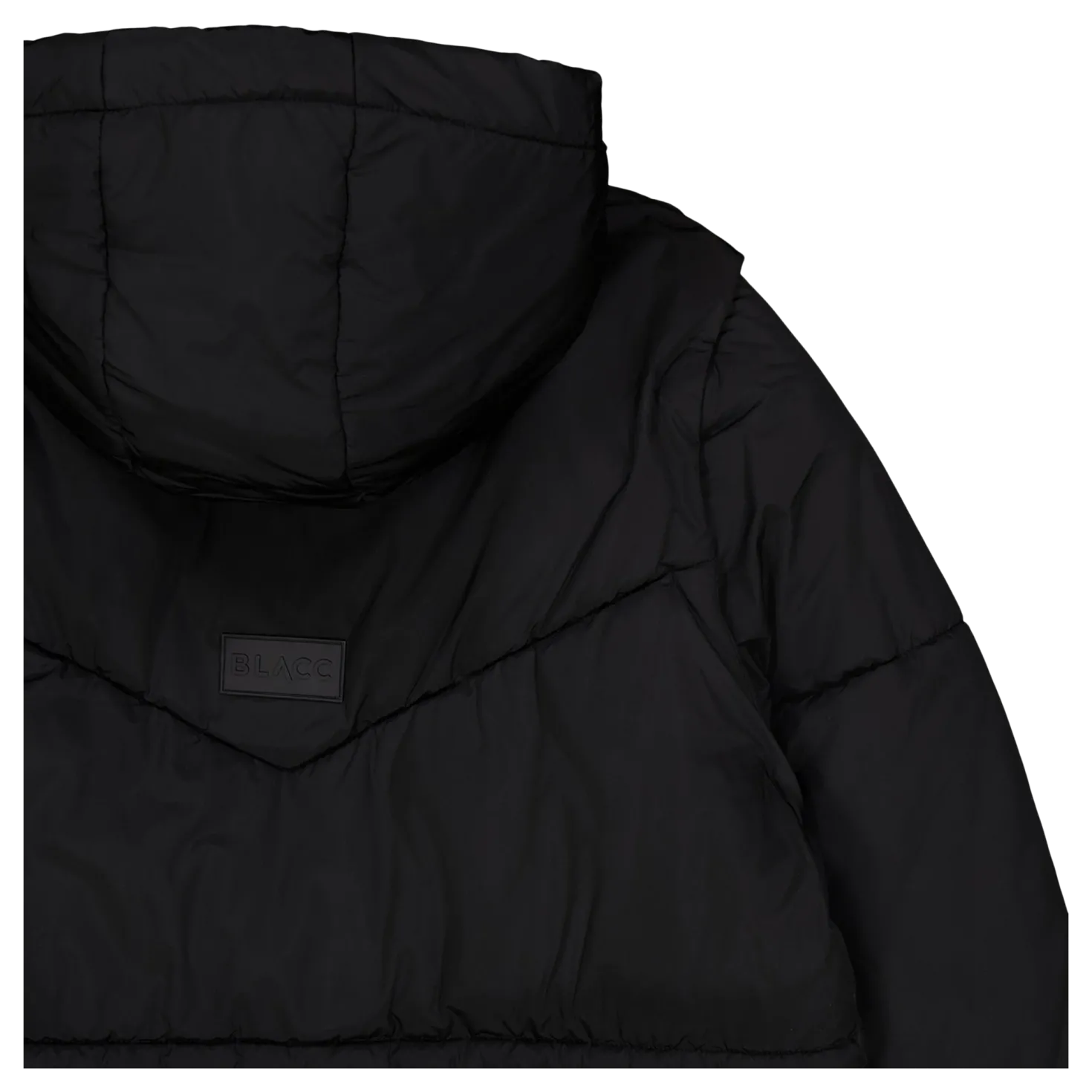Maya Padded Hybrid Jacket Jet Black