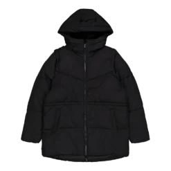 Maya Padded Hybrid Jacket Jet Black