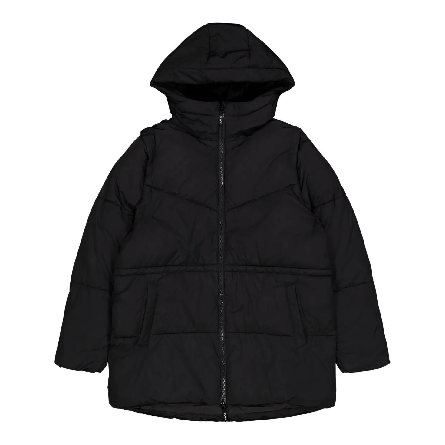 Maya Padded Hybrid Jacket Jet Black
