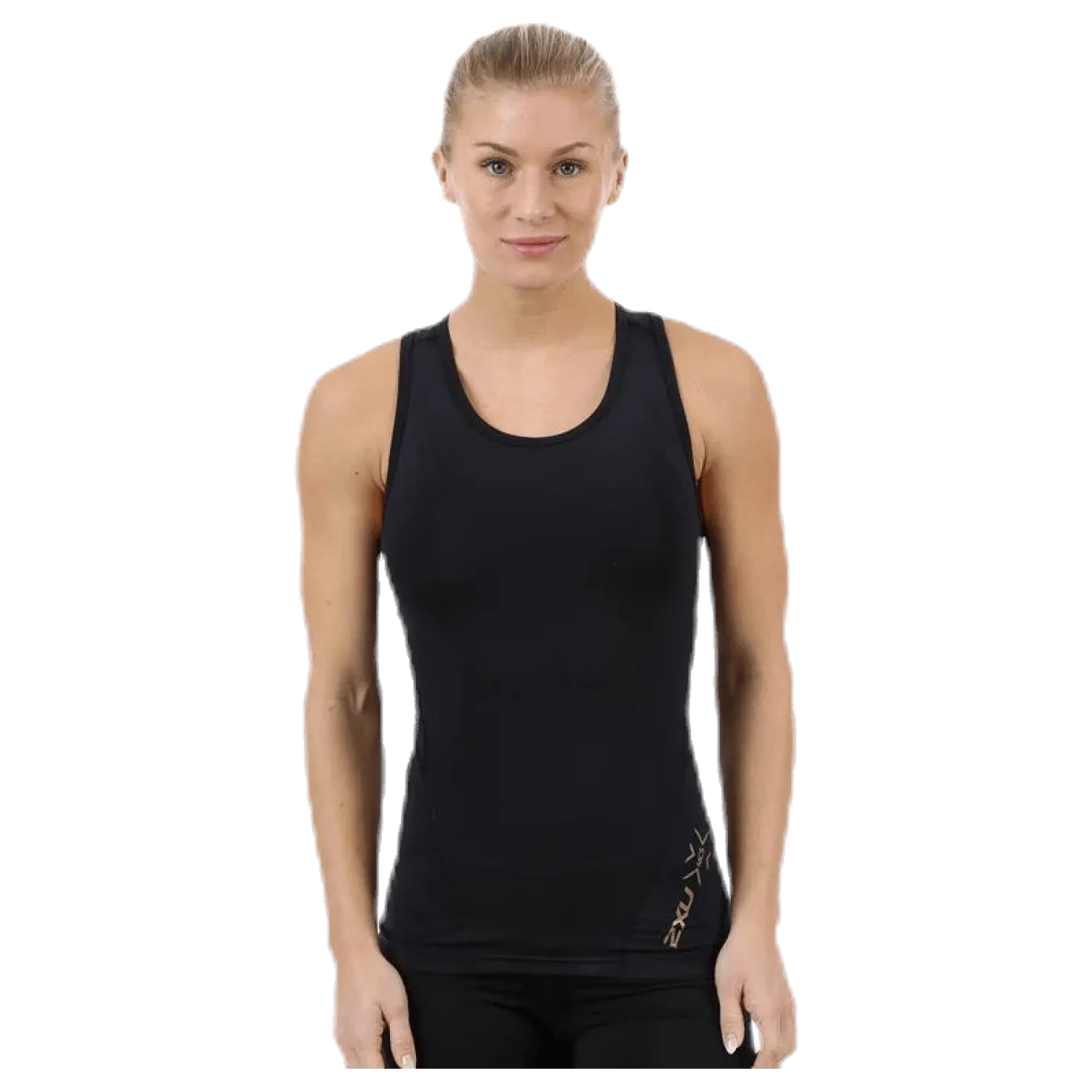 MCS Cross Training Compression Tank W Black/Gold