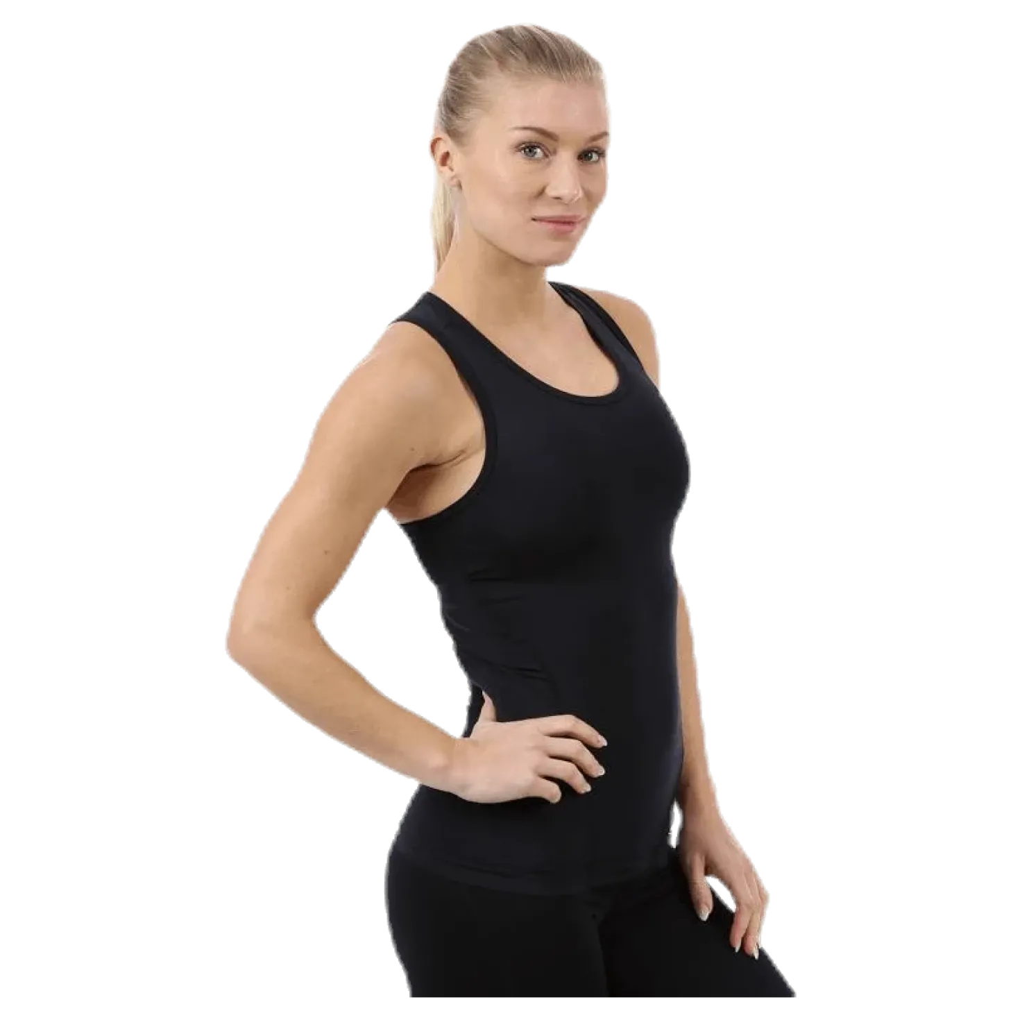 MCS Cross Training Compression Tank W Black/Gold