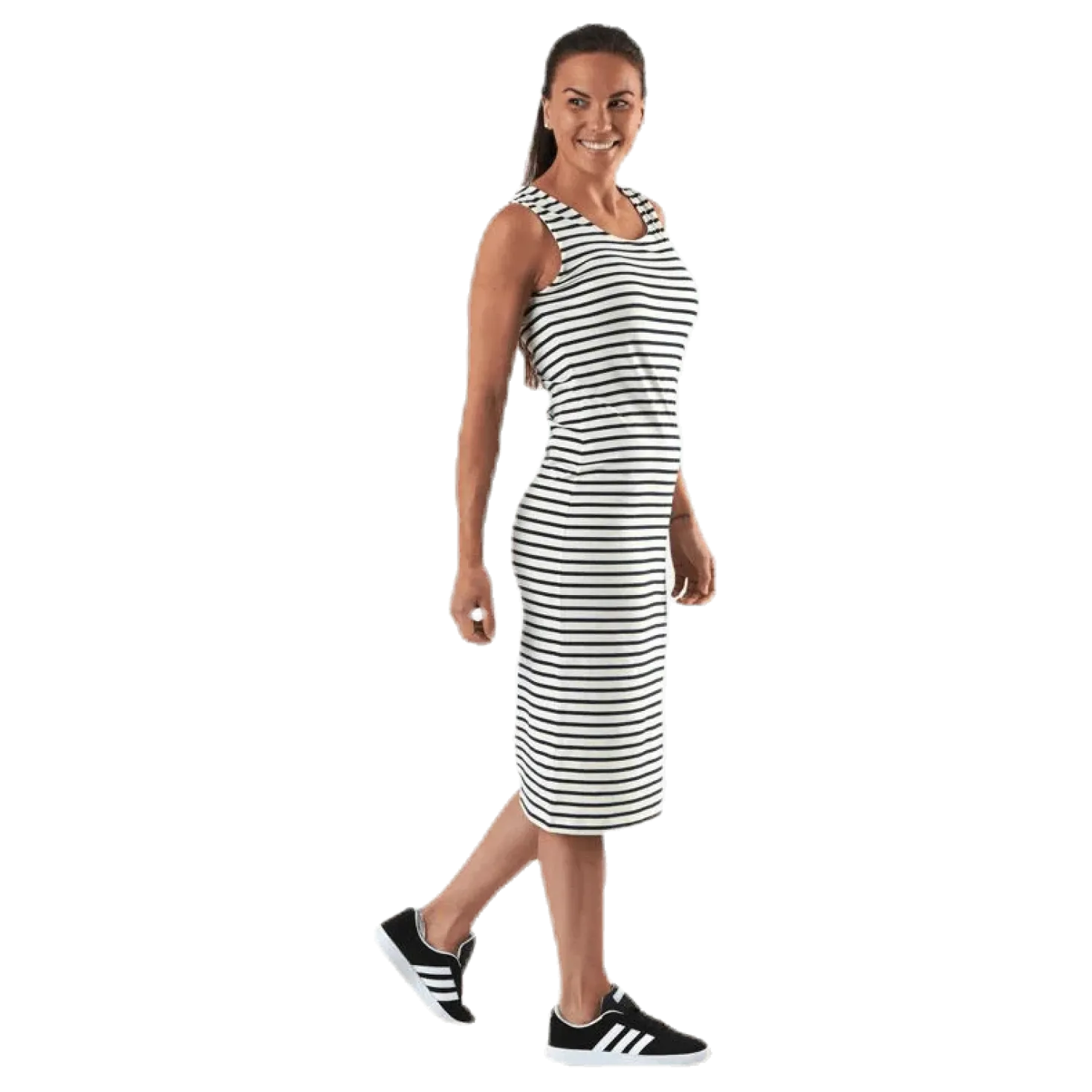 Melaine Tee Dress Blue/Patterned
