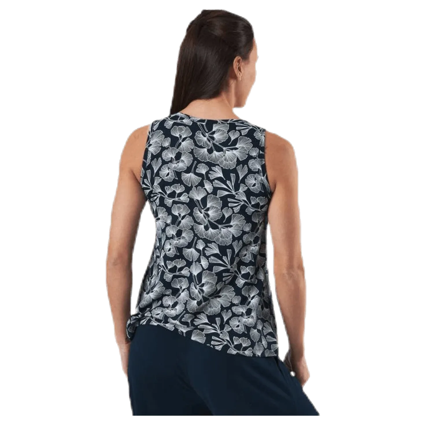 Melanie Top Blue/Patterned