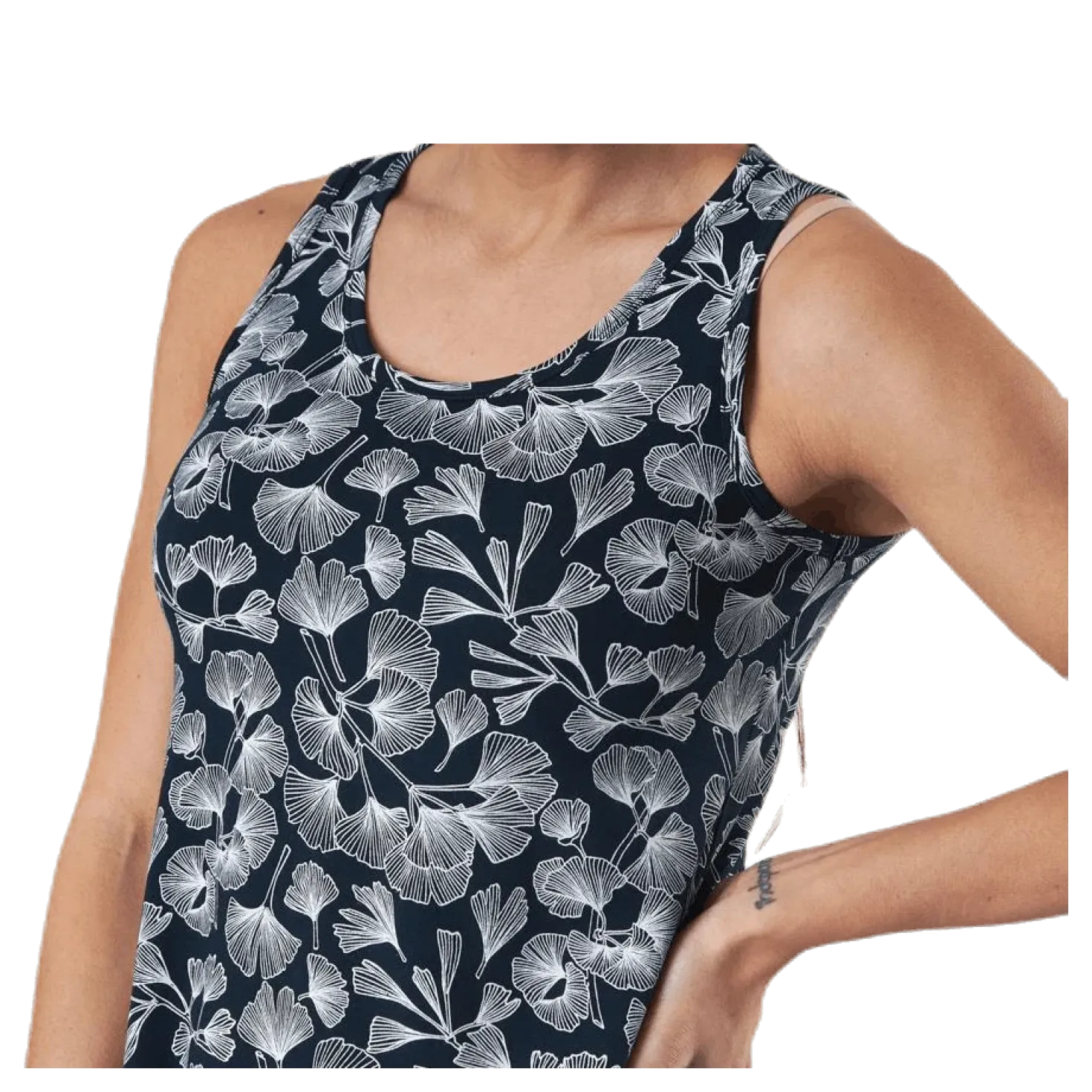 Melanie Top Blue/Patterned