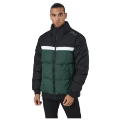 Men Oliver Puff Jacket Sycamore-black-bright White
