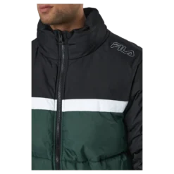 Men Oliver Puff Jacket Sycamore-black-bright White
