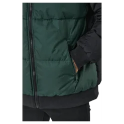 Men Oliver Puff Jacket Sycamore-black-bright White