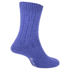 Mens Bamboo Blended Walking Socks - Simon Blue