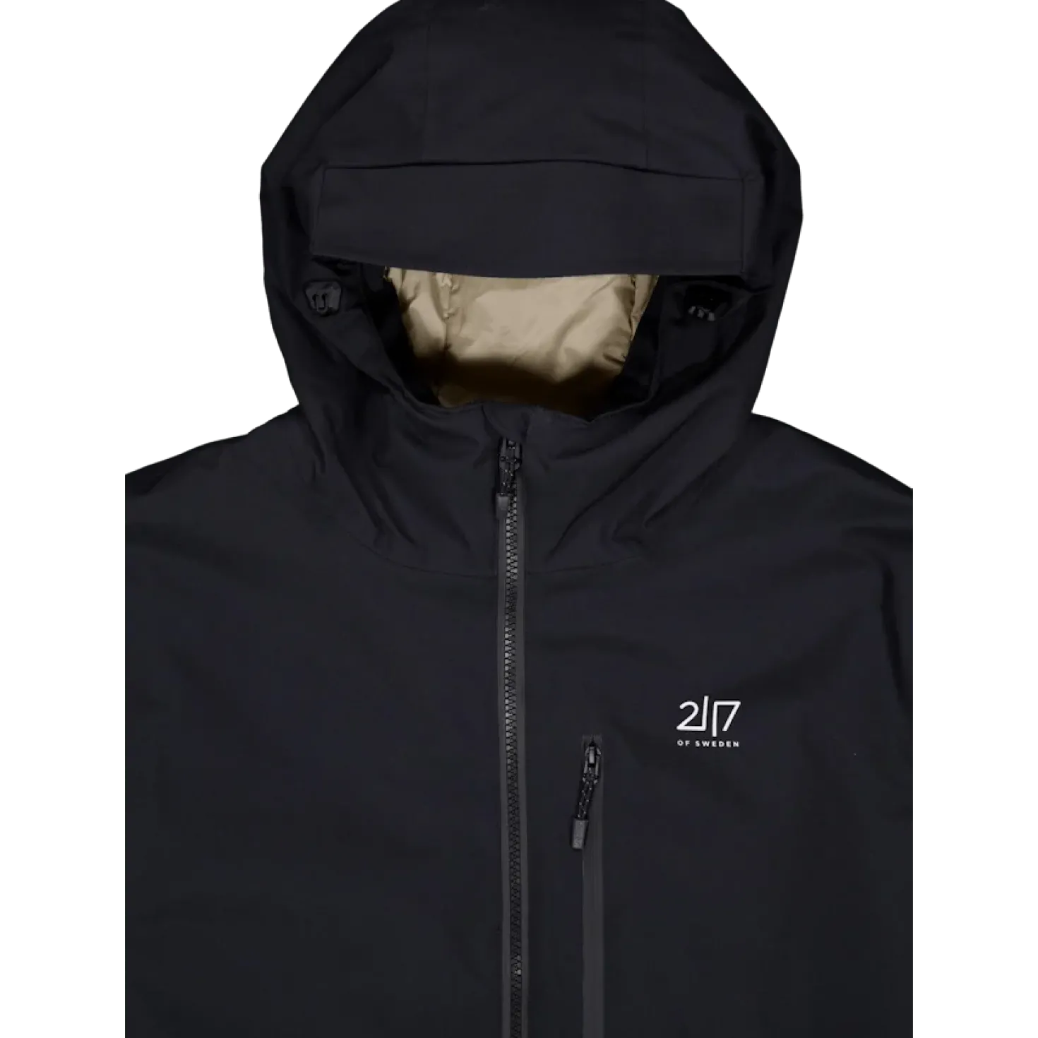 Men’S Light Padded Ski Jacket Kabo Black